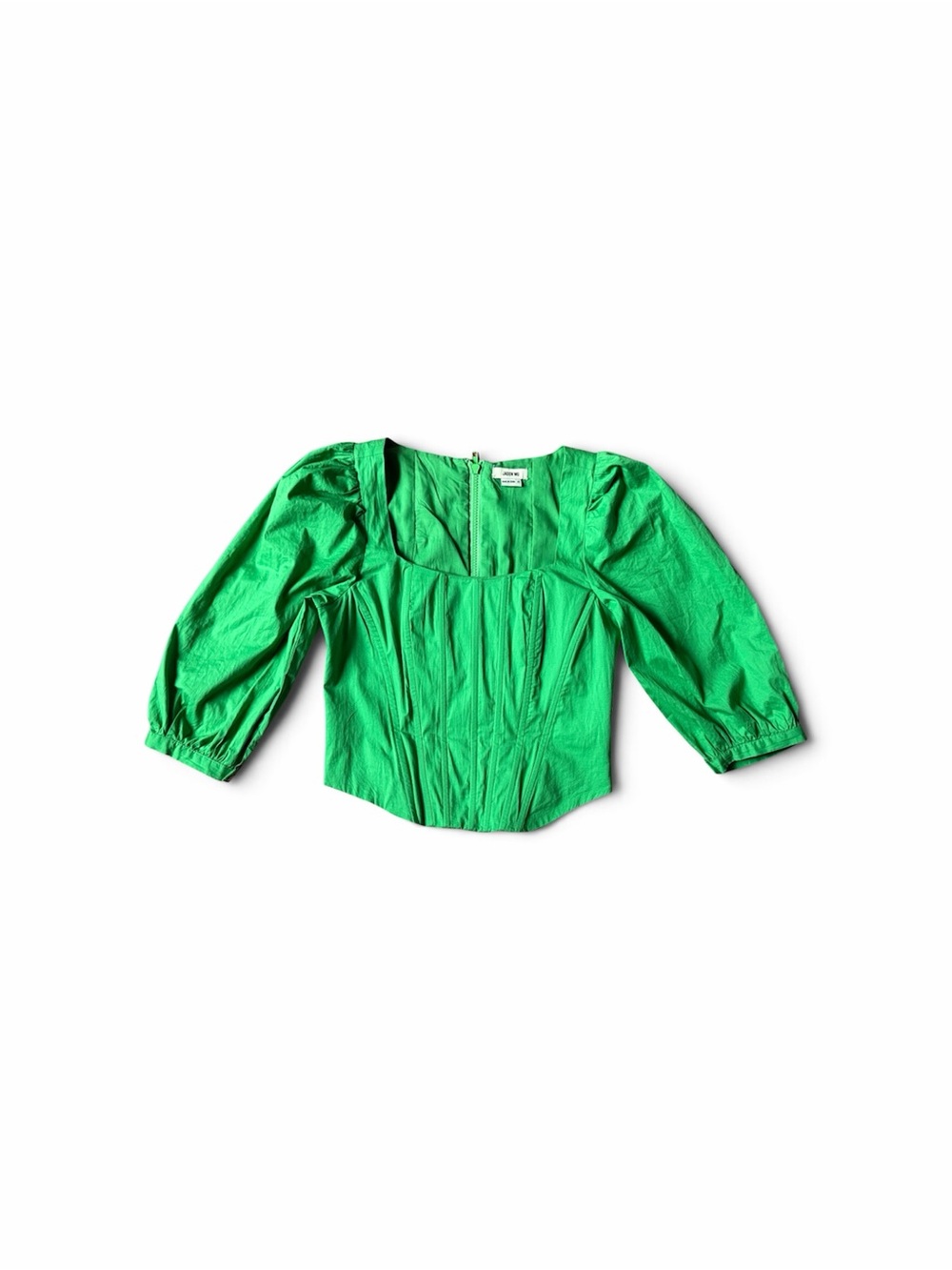 Jason Wu Corset Green Top